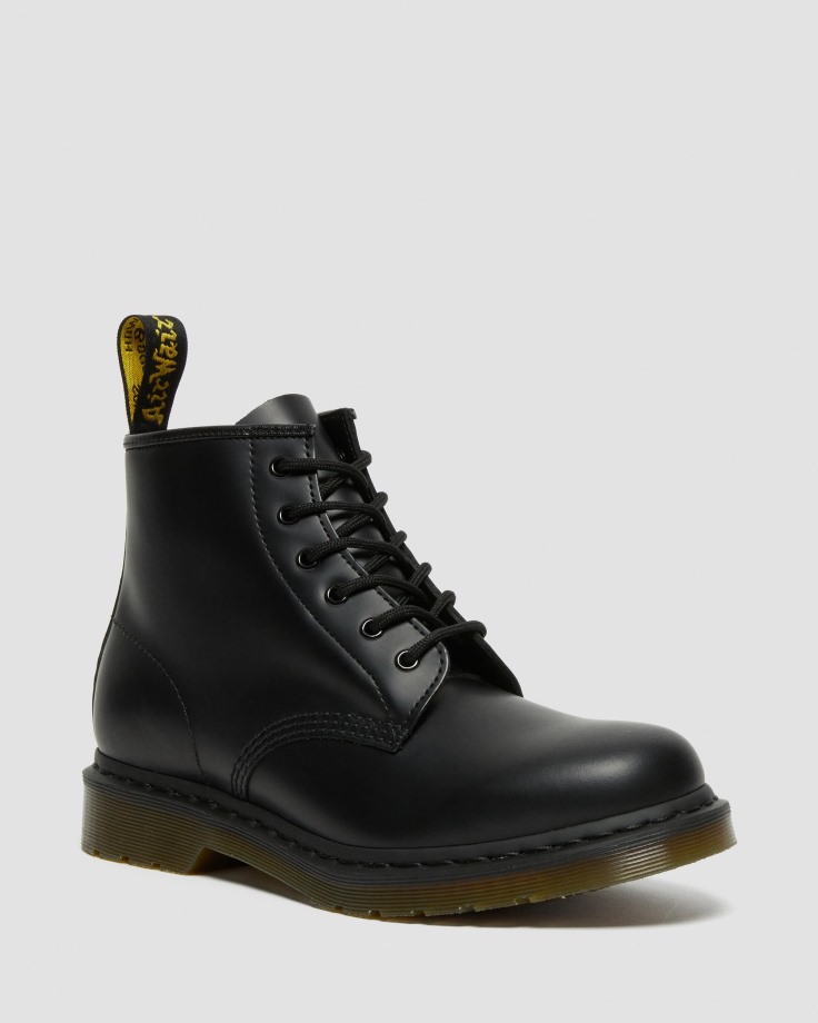 101 Smooth Leather Ankle Boots Black Dr.Martens Ireland