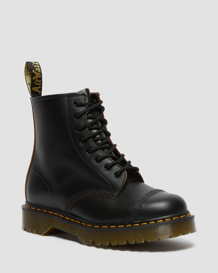 1460 Bex Made in England Toe Cap Lace Up Boots Black Dr.Martens Ireland