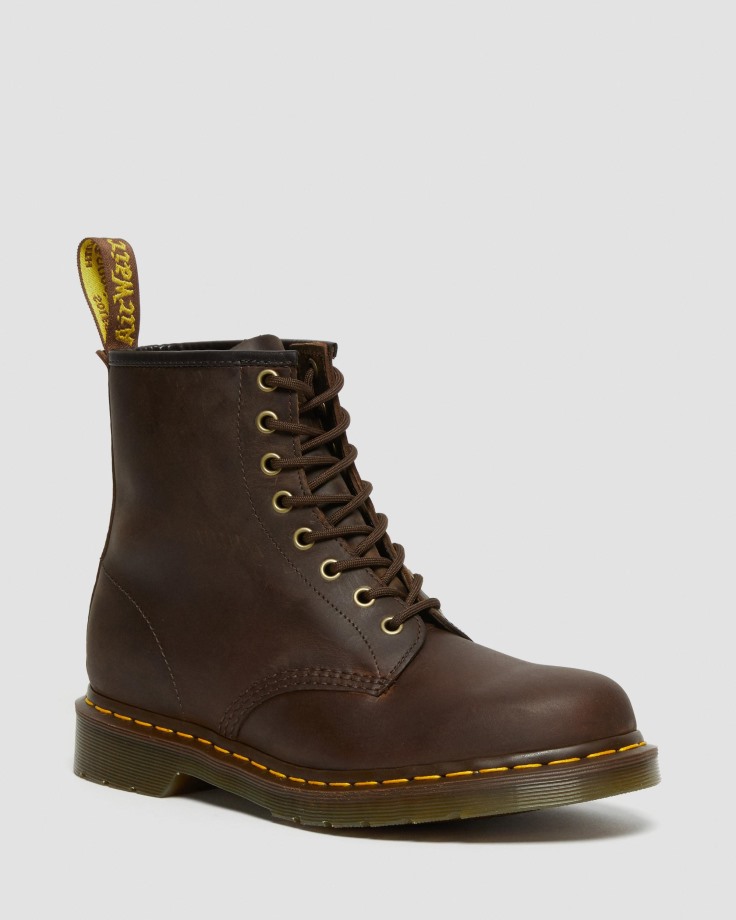 1460 Crazy Horse Leather Lace Up Boots Brown Dr.Martens Ireland
