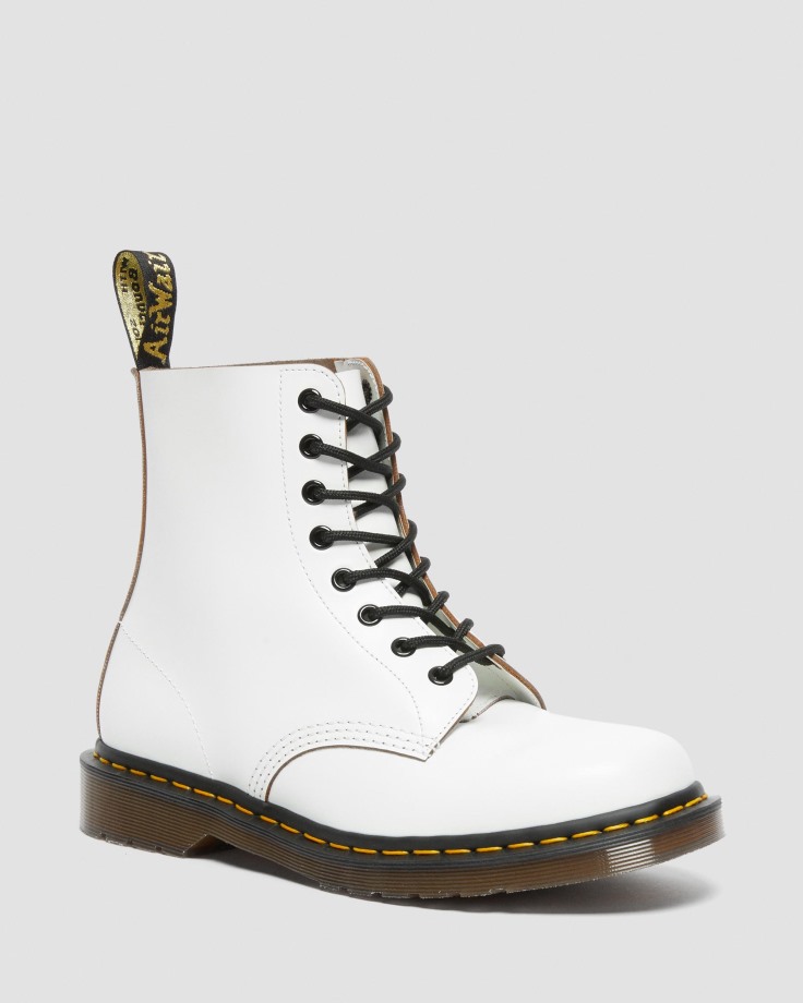 1460 Vintage Made in England Lace Up Boots Dr.Martens Ireland White