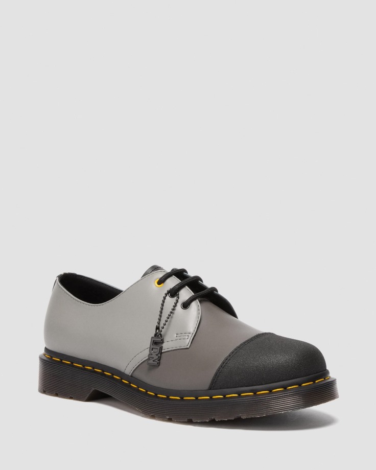 1461 London Smooth Leather Oxford Shoes Black+Charcoal Dr.Martens Ireland