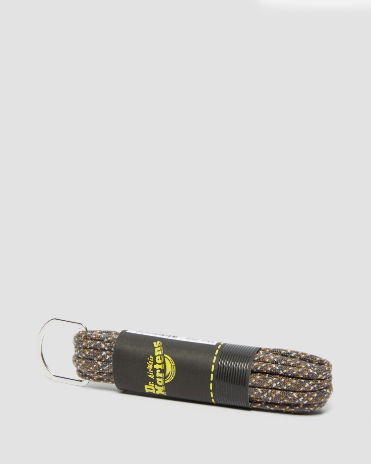 55 Inch Round Marl Shoe Laces (8-10 Eye) Dr.Martens Ireland Brown