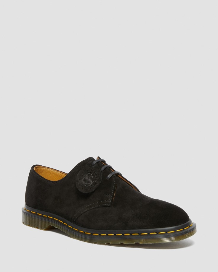 Archie II Made in England Suede Oxford Shoes Black Dr.Martens Ireland