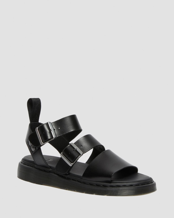 Black Gryphon Brando Leather Gladiator Sandals Dr.Martens Ireland