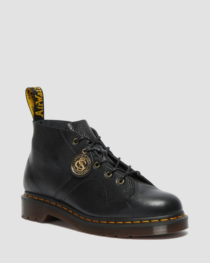 Black Church Buckingham Leather Monkey Boots Dr.Martens Ireland
