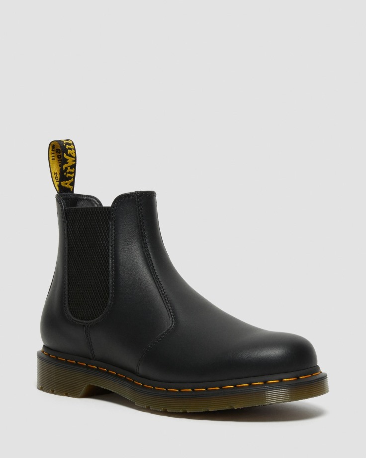 Black Dr.Martens Ireland 2976 Nappa Leather Chelsea Boots