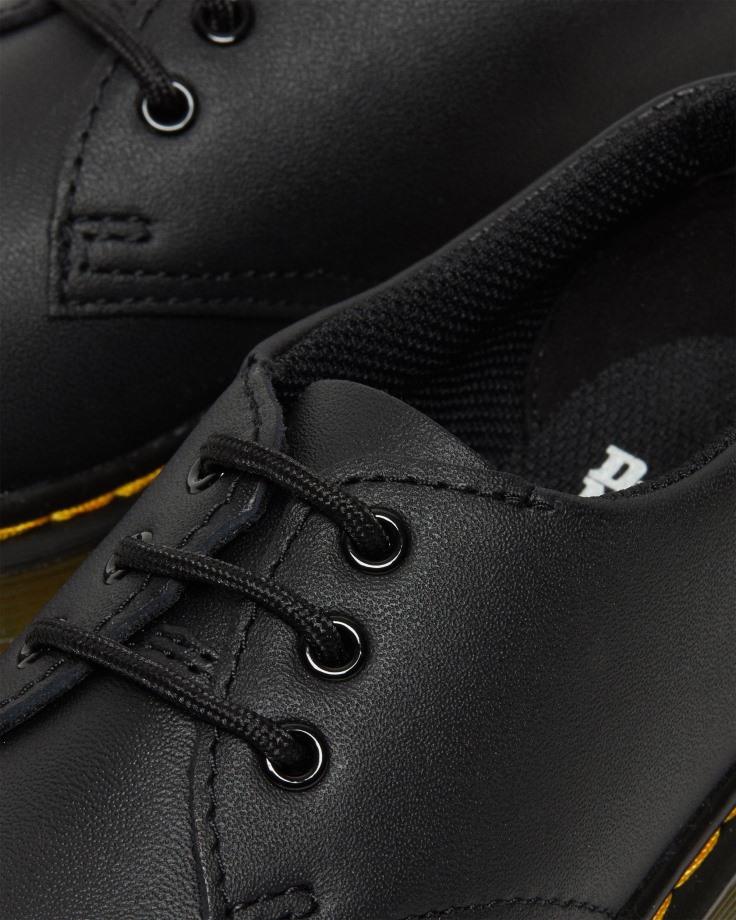 Black Junior 1461 Softy T Leather Shoes Dr.Martens Ireland