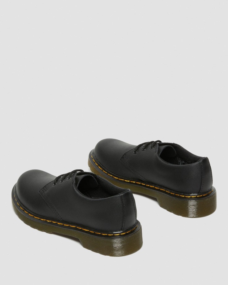 Black Junior 1461 Softy T Leather Shoes Dr.Martens Ireland