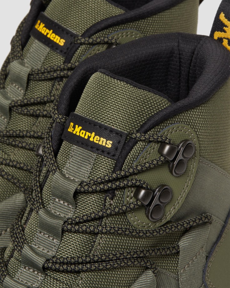 Boury Leather Casual Boots Green Dr.Martens Ireland