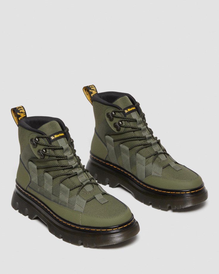 Boury Leather Casual Boots Green Dr.Martens Ireland