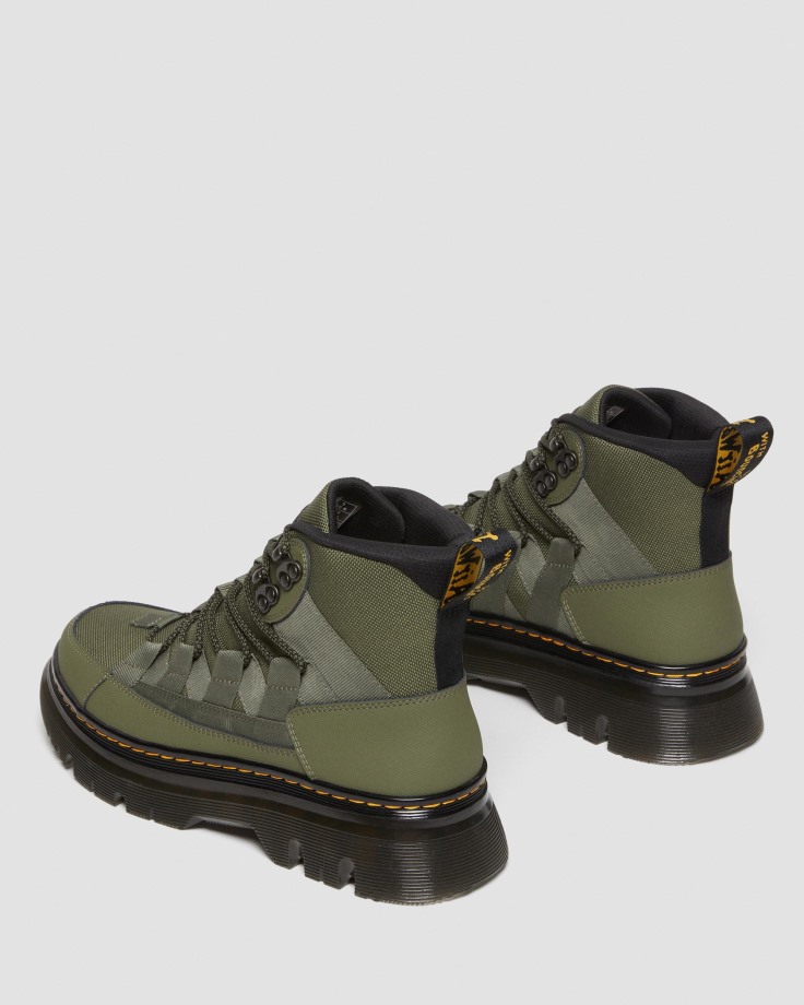 Boury Leather Casual Boots Green Dr.Martens Ireland