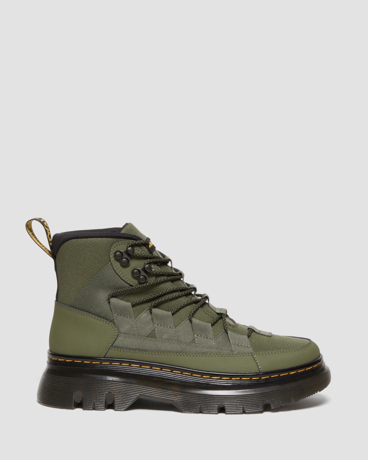 Boury Leather Casual Boots Green Dr.Martens Ireland