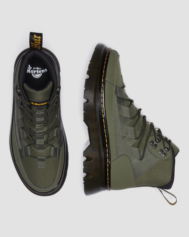 Boury Leather Casual Boots Green Dr.Martens Ireland