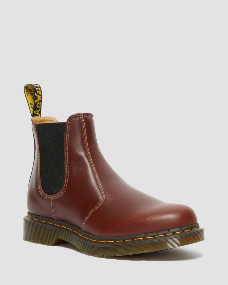 Brown+Black 2976 Abruzzo Leather Chelsea Boots Dr.Martens Ireland