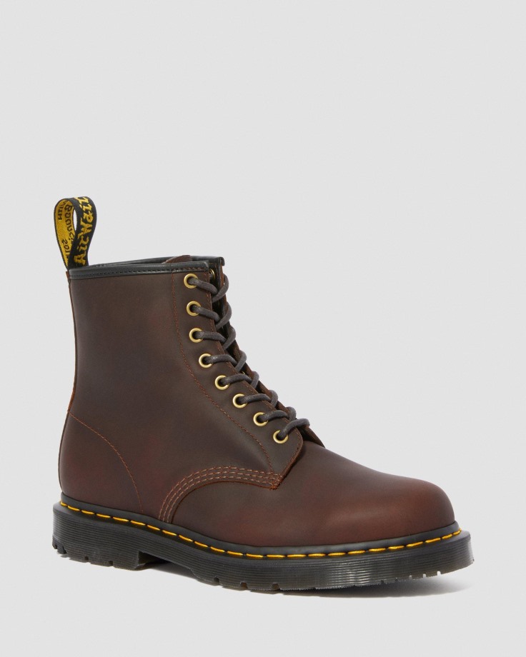 Dr.Martens Ireland 1460 DM's Wintergrip Lace Up Boots Cocoa
