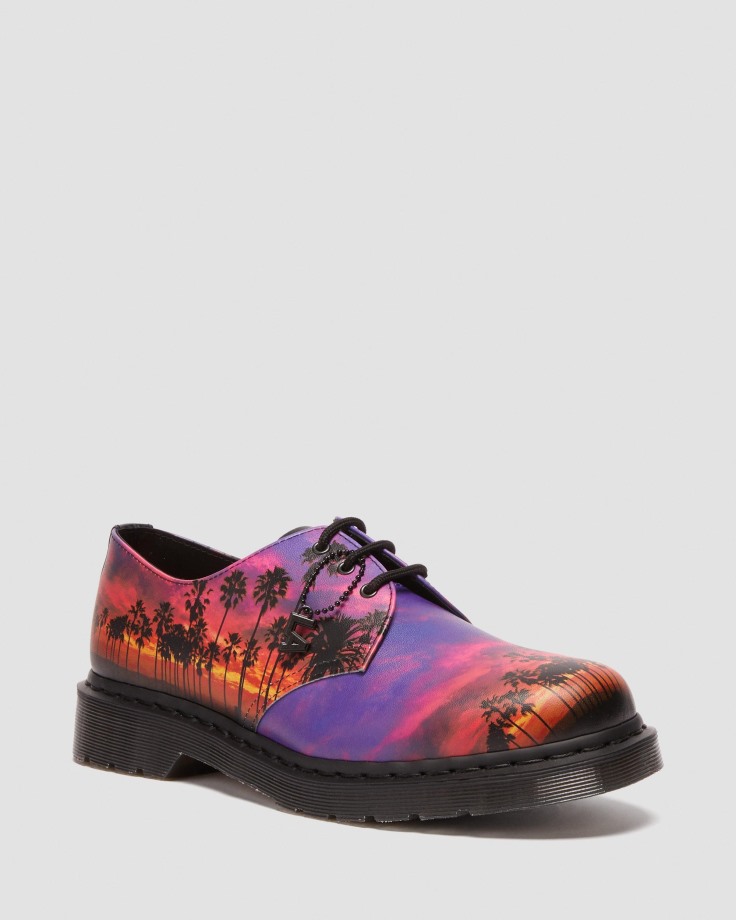 Dr.Martens Ireland 1461 Los Angeles Leather Oxford Shoes Multi