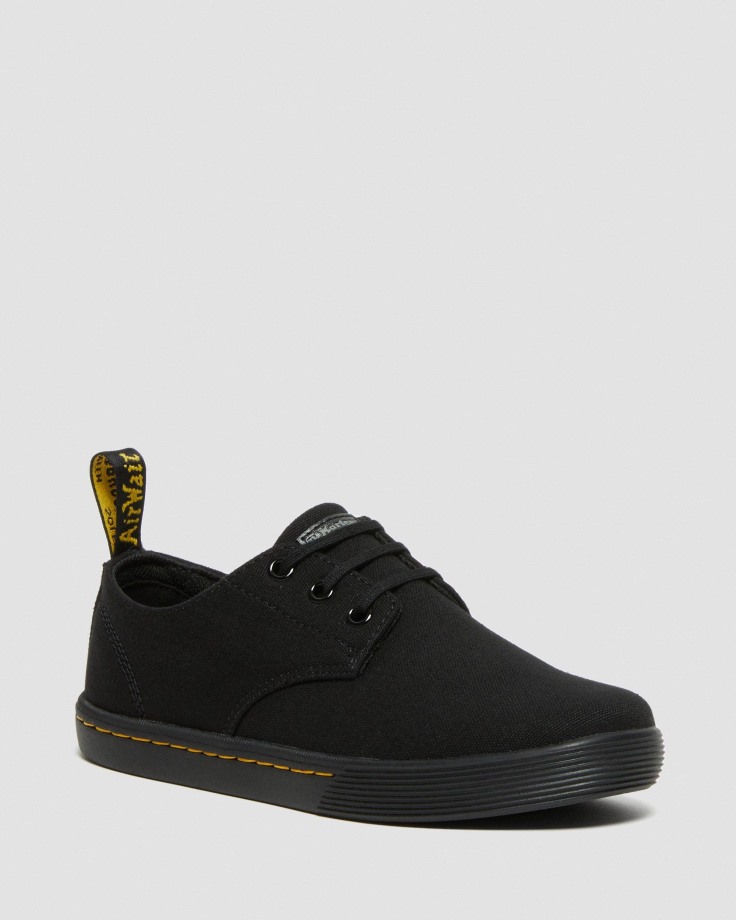 Dr.Martens Ireland Black Santanita Women's Canvas Casual Shoes