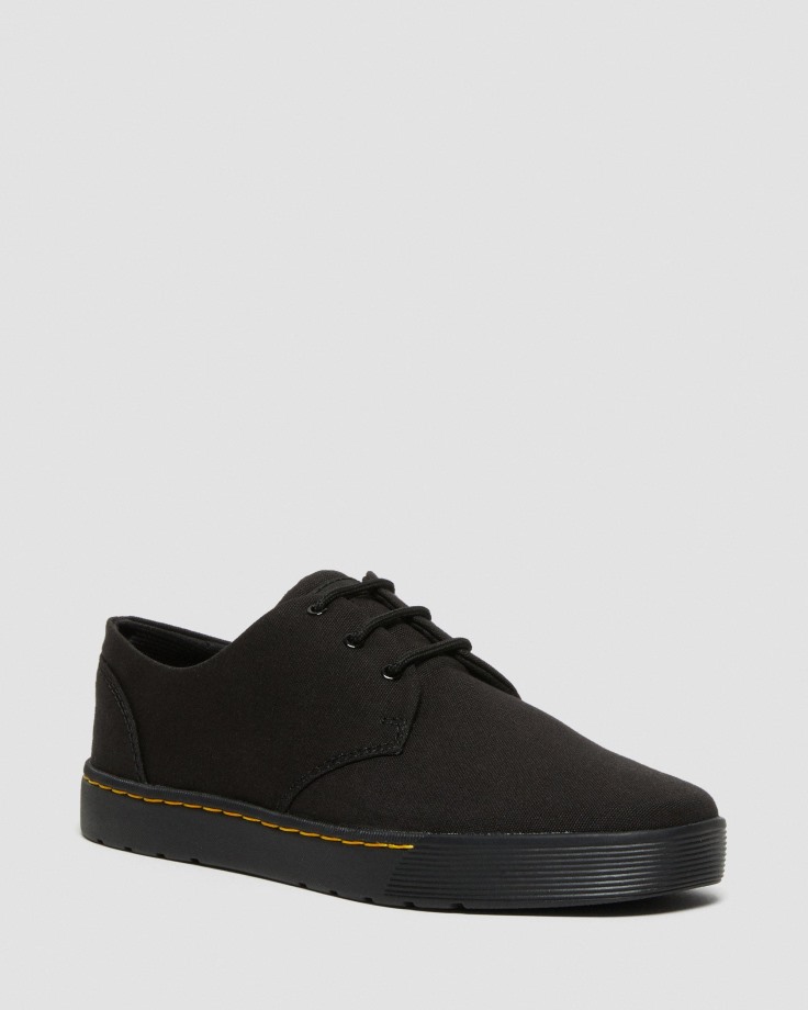 Dr.Martens Ireland Cairo Low Canvas Shoes Black