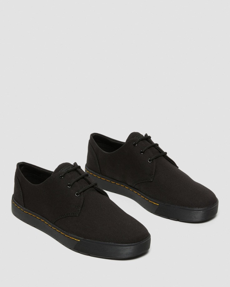 Dr.Martens Ireland Cairo Low Canvas Shoes Black