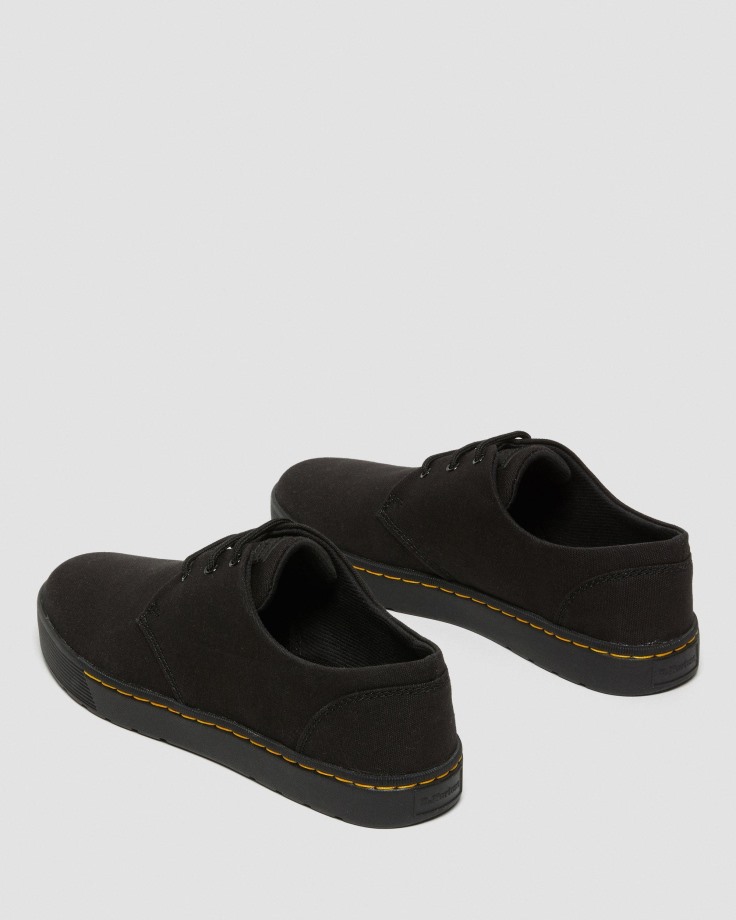 Dr.Martens Ireland Cairo Low Canvas Shoes Black