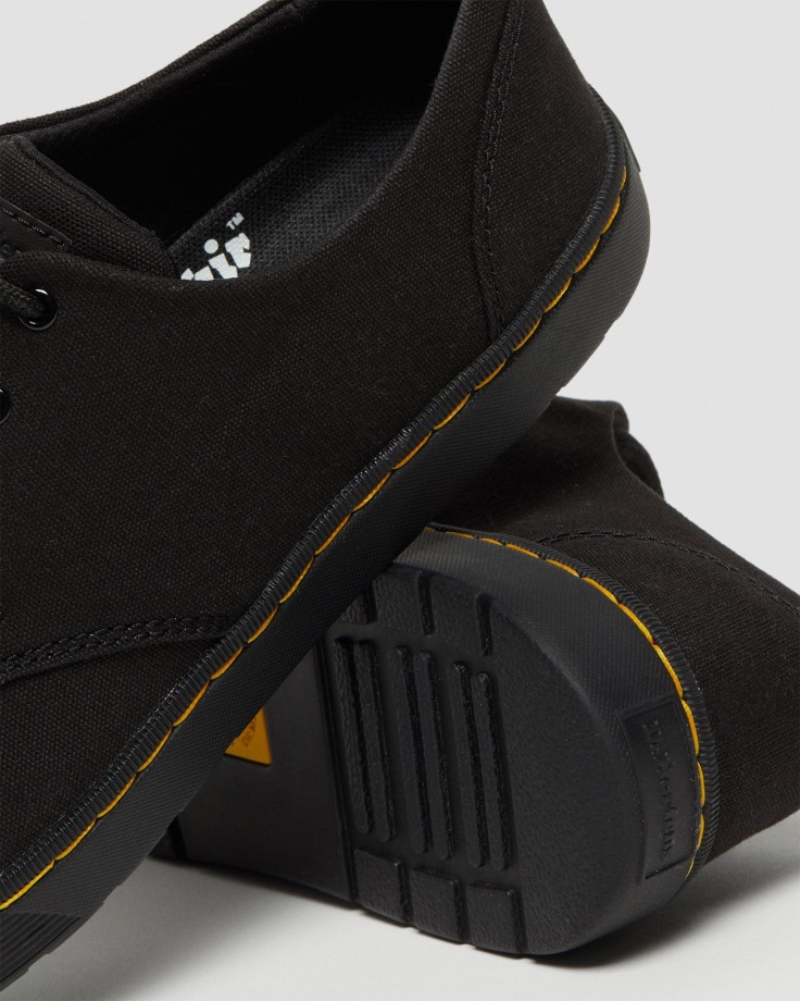 Dr.Martens Ireland Cairo Low Canvas Shoes Black