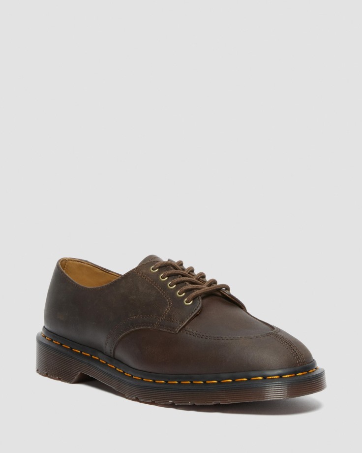 Dr.Martens Ireland Dark 2046 Crazy Horse Leather Oxford Shoes