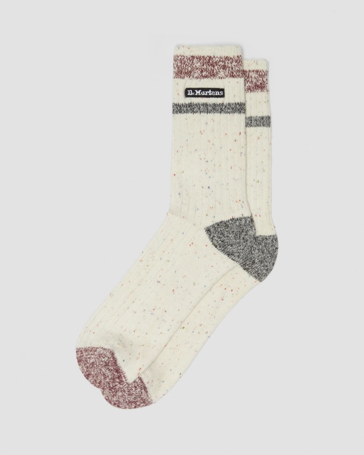 Dr.Martens Ireland Marl Socks White