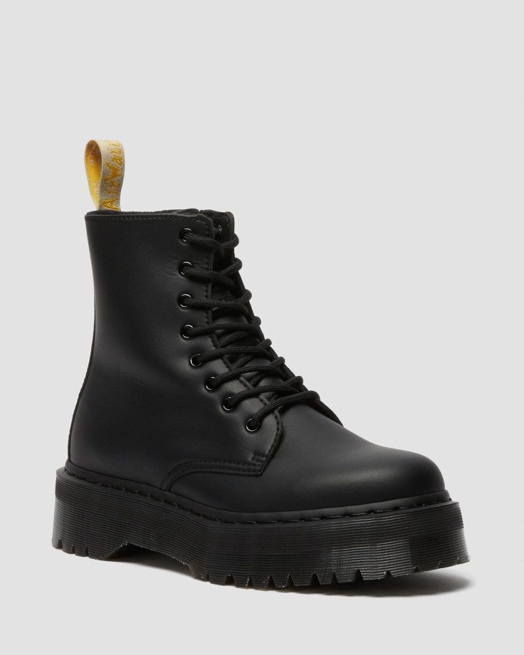 Dr.Martens Ireland Vegan Jadon II Mono Platform Boots Black