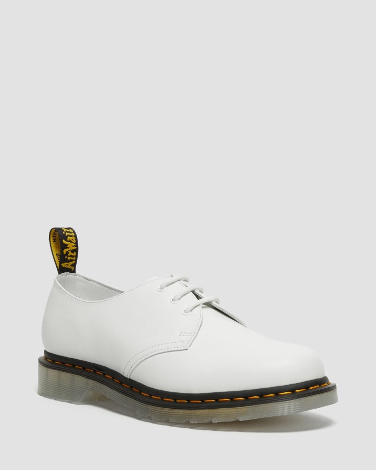 White 1461 Iced Smooth Leather Oxford Shoes Dr.Martens Ireland