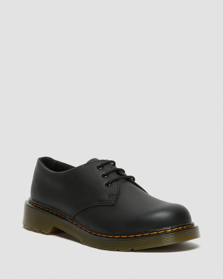 Youth 1461 Softy T Leather Shoes Black Dr.Martens Ireland